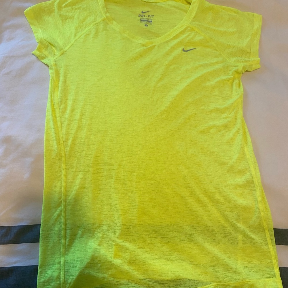 Nike Yellow Dri-FIT T-Shirt
